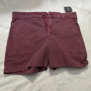 NWT Eddie Bauer Women's purple Cargo Shorts